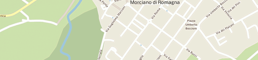 Mappa della impresa comune di morciano di romagna a MORCIANO DI ROMAGNA