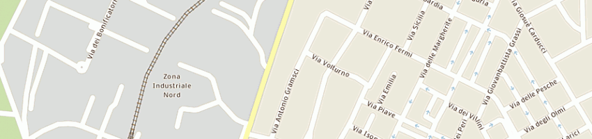 Mappa della impresa pandolfo salvatore a APRILIA