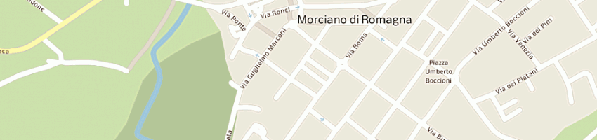 Mappa della impresa ferramenta morcianese di falconi silvano e c snc a MORCIANO DI ROMAGNA