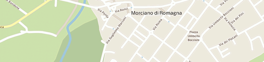 Mappa della impresa benelli corrado a MORCIANO DI ROMAGNA