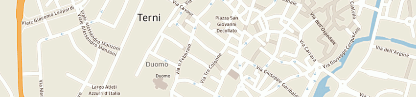 Mappa della impresa agenzia per il diritto allo studio universitario a TERNI