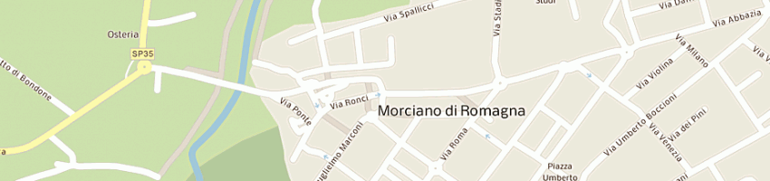 Mappa della impresa erboristeria di ursula kottke a MORCIANO DI ROMAGNA