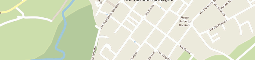 Mappa della impresa baffoni franco a MORCIANO DI ROMAGNA