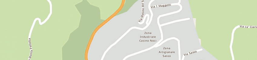 Mappa della impresa ducauto snc di lonzi ermenegildo, precetti sergio, ubaldi lauro e c a URBINO