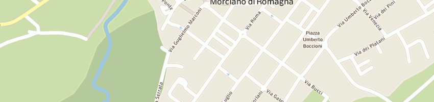 Mappa della impresa gastronomia tiziana di laura loi a MORCIANO DI ROMAGNA