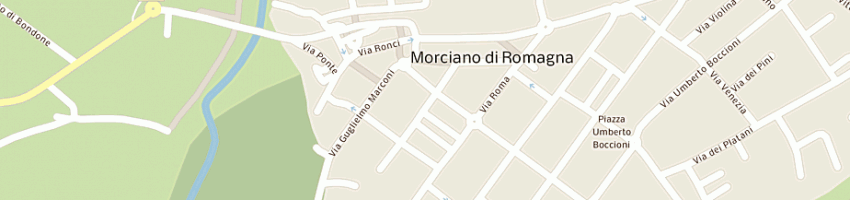Mappa della impresa freestyle di pazzaglini sabrina a MORCIANO DI ROMAGNA