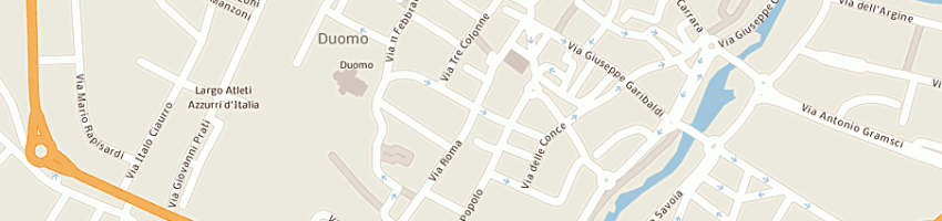 Mappa della impresa zanini andrea a TERNI