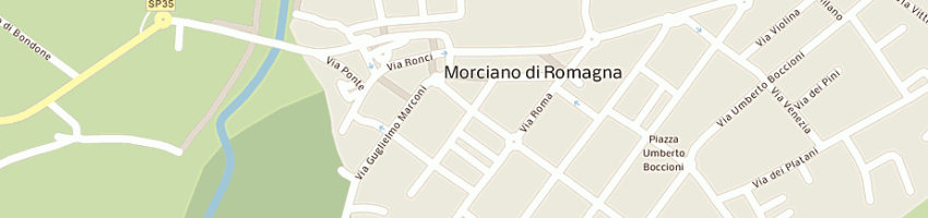 Mappa della impresa dradi stefano a MORCIANO DI ROMAGNA