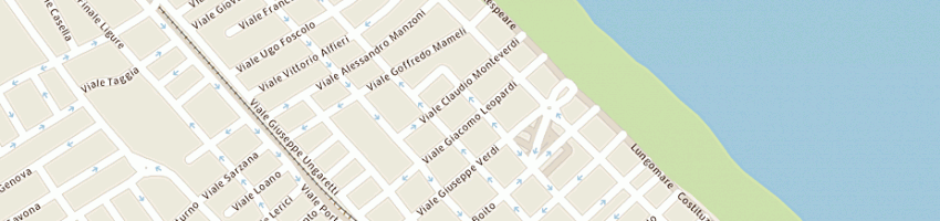 Mappa della impresa hotel maddalena a RICCIONE