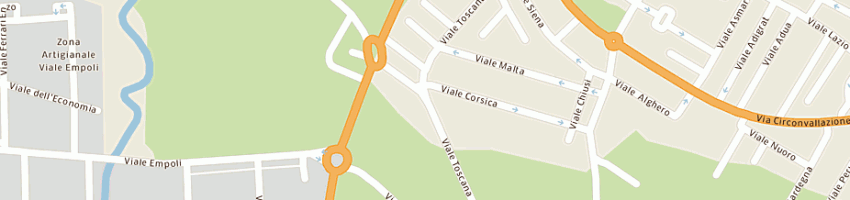 Mappa della impresa fya virtus 3v srl - societa' sportiva dilettantistica a RICCIONE