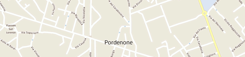 Mappa della impresa impresa rosset pietro (srl) a PORDENONE