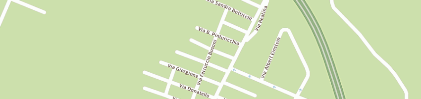 Mappa della impresa santilli alberto a MENTANA