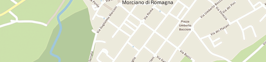 Mappa della impresa albergo risorgimento di bernardi elga a MORCIANO DI ROMAGNA