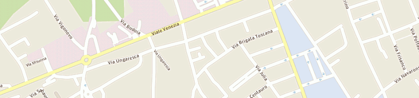 Mappa della impresa la nitida di milanese bruna e c sas a PORDENONE