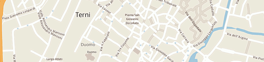 Mappa della impresa tiberi elisabetta a TERNI