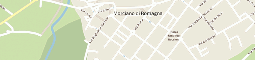 Mappa della impresa unicredit xenion banca a MORCIANO DI ROMAGNA