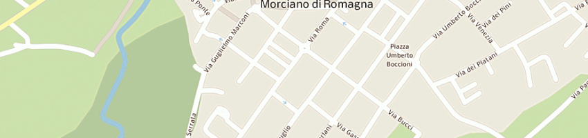 Mappa della impresa studio alba srl a MORCIANO DI ROMAGNA