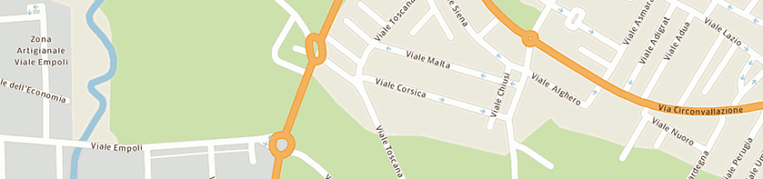 Mappa della impresa ricci maria pia a RICCIONE
