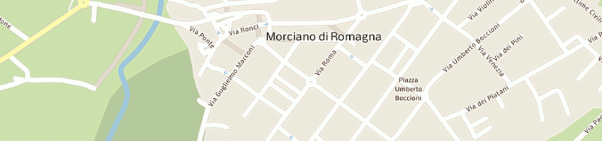 Mappa della impresa cassa dei risparmi di forli spa a MORCIANO DI ROMAGNA