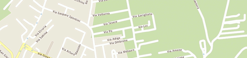 Mappa della impresa moretti d s di moretti dino a MENTANA
