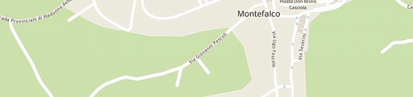 Mappa della impresa poltroni ivano e walter snc di poltroni ivano a MONTEFALCO