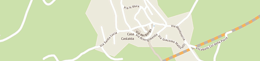 Mappa della impresa galli formaggi srl a VALFABBRICA
