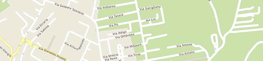 Mappa della impresa rosari giorgio a MENTANA