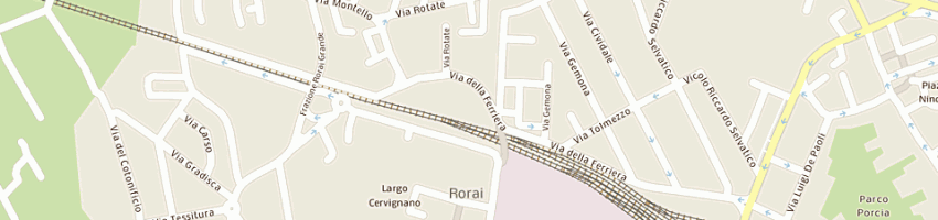 Mappa della impresa la nuova carrozzeria srl a PORDENONE