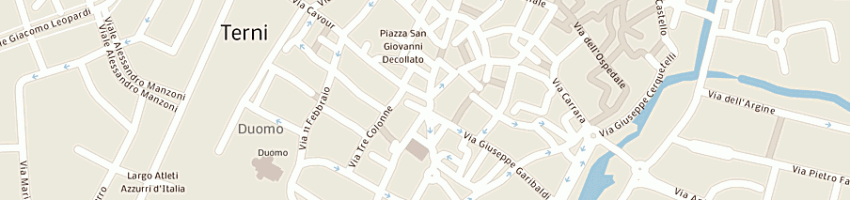 Mappa della impresa bomboniere la gatta a TERNI