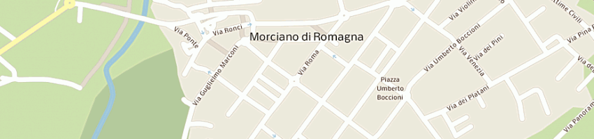 Mappa della impresa salone cesy di angelini sabrina a MORCIANO DI ROMAGNA