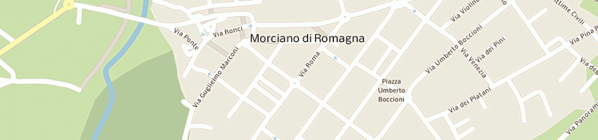 Mappa della impresa assistudio di gerboni patrizio e csas a MORCIANO DI ROMAGNA