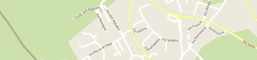 Mappa della impresa ercoli danilo a ALBANO LAZIALE