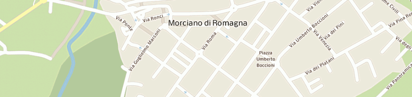 Mappa della impresa procopio assicurazioni srl a MORCIANO DI ROMAGNA