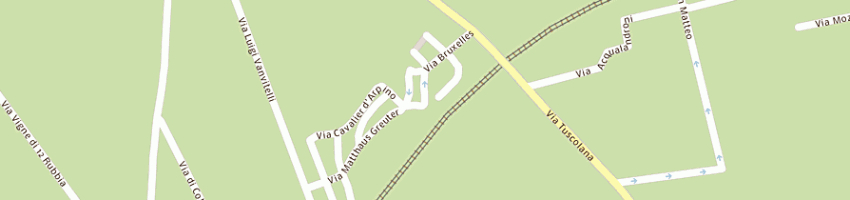 Mappa della impresa studio associato medici veterinari bruxelles a FRASCATI