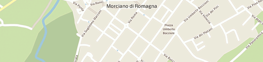 Mappa della impresa studio gaia ingegneria applicata a MORCIANO DI ROMAGNA