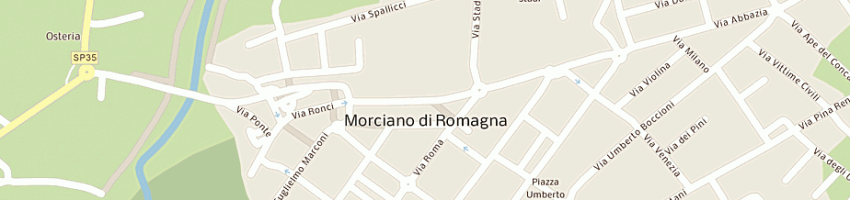 Mappa della impresa istituto sacro cuore sorelle dell'immacolata a MORCIANO DI ROMAGNA