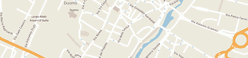 Mappa della impresa primieri michele a TERNI