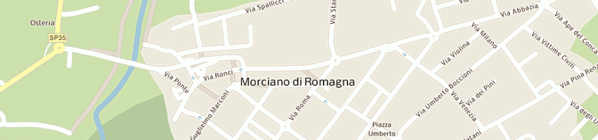 Mappa della impresa gli amici dell'arca di bordoni barbara a MORCIANO DI ROMAGNA
