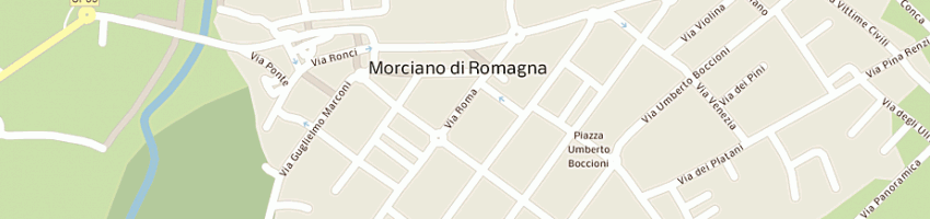 Mappa della impresa bianchini cristina a MORCIANO DI ROMAGNA