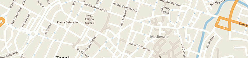 Mappa della impresa graziani franco a TERNI