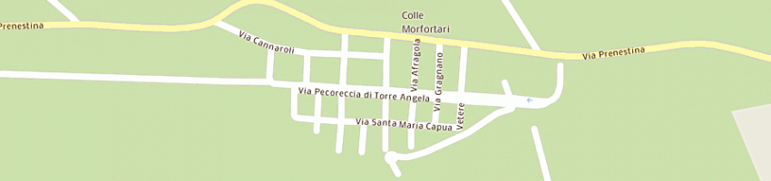 Mappa della impresa la mimosa srl a ROMA