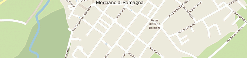 Mappa della impresa sb elettroimpianti snc di brilli roberto e saccomandi franco a MORCIANO DI ROMAGNA