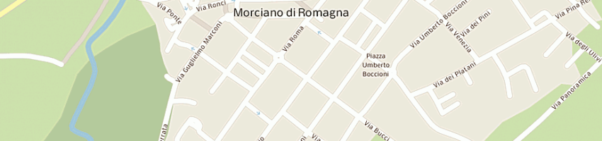 Mappa della impresa banca popolare valconca a MORCIANO DI ROMAGNA