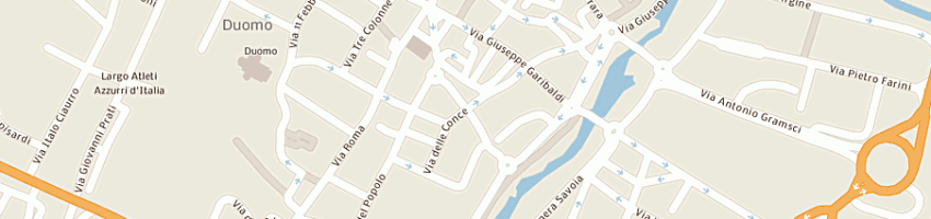 Mappa della impresa urbani marco a TERNI