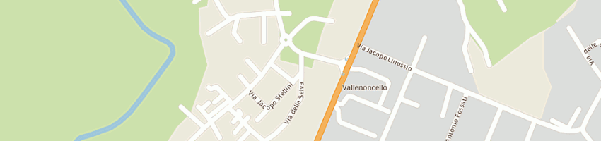 Mappa della impresa buosi mario a PORDENONE