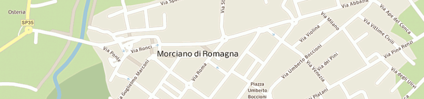 Mappa della impresa muratori filippo a MORCIANO DI ROMAGNA