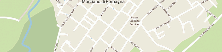 Mappa della impresa avangard look snc di massari maurizio e orazio e bedetti stefano a MORCIANO DI ROMAGNA