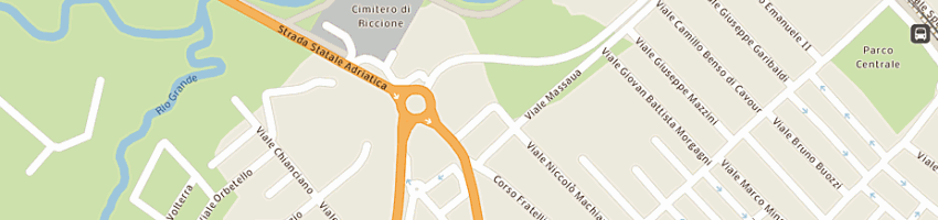 Mappa della impresa scataggia pier giorgio a RICCIONE