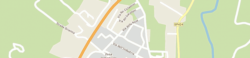 Mappa della impresa maglificio 2000 sdf di bartoccioni luigi e c a CAGLI