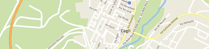 Mappa della impresa l'angolo di lazzarini miriam a CAGLI